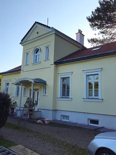 Professioneller Fassadenanstrich Villa
