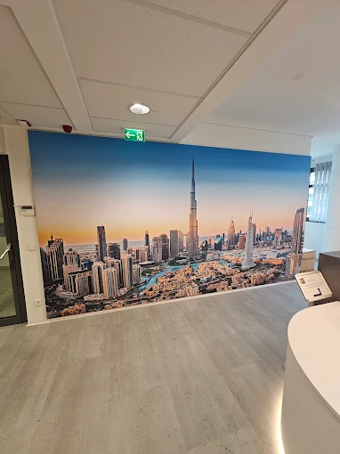 Exklusive Fototapete Dubai Skyline